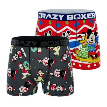 Pmftryuer Mens Boxer Briefs Underwear Men Christmas Outside Underwear Boxer Brief,M/L/XL/XXL/3X 